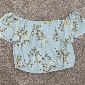 Off the shoulder top